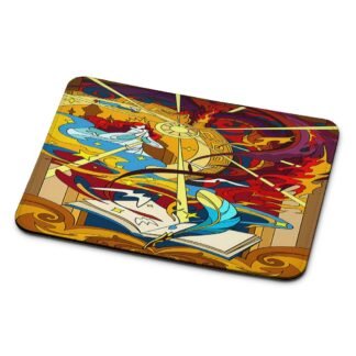 Dragon Wizard Magic Spell Mouse Pad