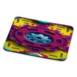 Gear Steampunk Multicolor Mouse Pad