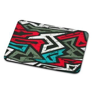 Graffiti Pattern Mouse Pad