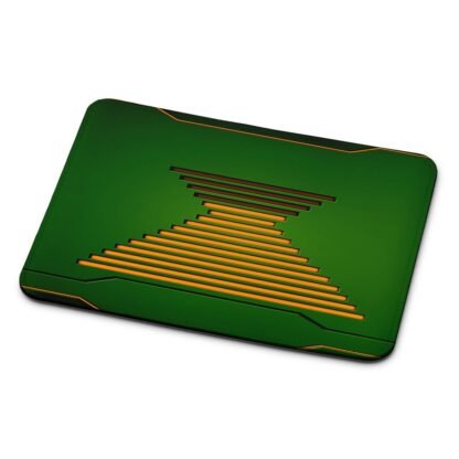 Green Level Cover Mouse Pad