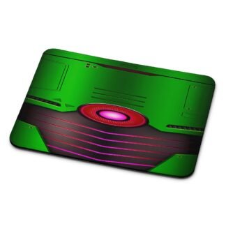 Green Robot Core Armor Cover Mouse Pad