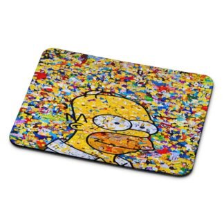Homer Simpson Collage Mouse Pad