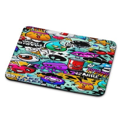 Icons Graffiti Mouse Pad