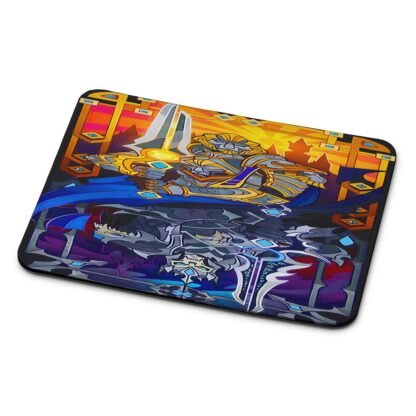 Knight of Sun And Moon Cover Mouse Pad