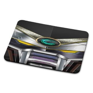 Mecha Head Black Cover Mouse Pad