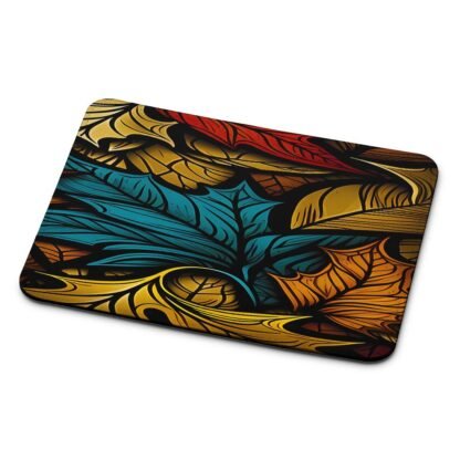 Nature Clover Leaf Collage Mouse Pad
