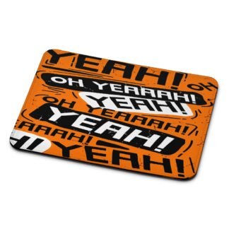 Oh Yeah Collage Cover Mouse Pad