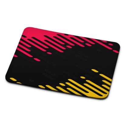 Pink Yellow Tone Cover Mouse Pad