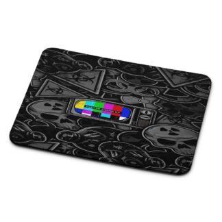 Please Stand By Biohazard Dark Mouse Pad