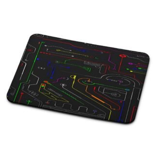 RGB Technology Circuit Mouse Pad