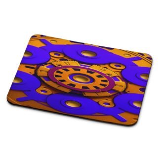 Steamcore Gear Blue Orange Cover Mouse Pad