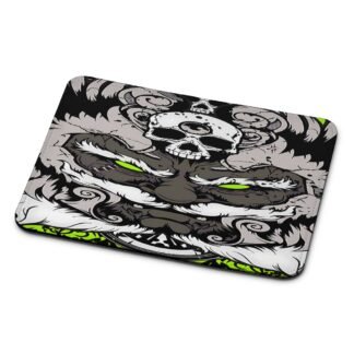 Tribal Chief Skull Mouse Pad